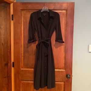 Banana Republic black knee length dress size small petite. Brand new. Never worn